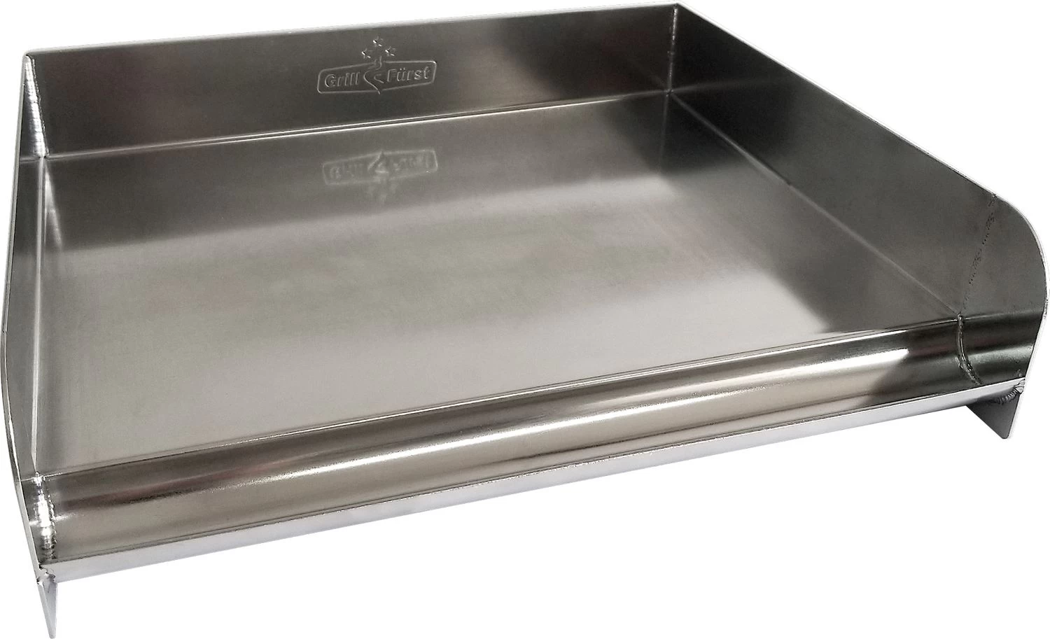 Grillfürst Edelstahl Plancha / Grillplatte / Teppanyaki Pfanne - 32 X 28 Cm 1 Grillfürst Edelstahl Plancha / Grillplatte / Teppanyaki Pfanne - 32 X 28 Cm
