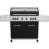 Grillfürst G620E 6-Brenner Gasgrill - 1. FC Köln Edition - Edelstahlroste