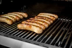 Grillfürst G521G 5-Brenner Edelstahl-Gasgrill - Eintracht Frankfurt Edition - Gusseisenroste -Geschäft Für Grillzubehör Grillfuerst Gasgrill Bratwurst 1