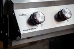 Grillfürst G401G 4-Brenner Einbaugrill Mit Gusseisen Rosten -Geschäft Für Grillzubehör Grillfuerst Gasgrill G401G drehregler