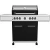 Grillfürst G520E 5-Brenner Gasgrill Mit Hochtemperaturbrenner, Heckbrenner Und Edelstahl Rosten - X-DEAL Inkl. Zubehörpaket