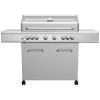 Grillfürst G621G 6-Brenner Edelstahl-Gasgrill Mit Hochtemperaturbrenner, Heckbrenner Und Gusseisen Rosten - X-DEAL Inkl. Zuberhörpaket
