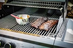 Grillfürst G520E 5-Brenner Gasgrill - Eintracht Frankfurt Edition - Edelstahlroste -Geschäft Für Grillzubehör Grillfuerst Gasgrill Rippchen 1