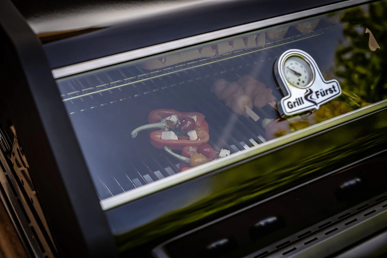 Grillfürst S330G 3-Brenner Gasgrill Mit Seitenkocher Und Gusseisen Rosten 4 Grillfürst S330G 3-Brenner Gasgrill Mit Seitenkocher Und Gusseisen Rosten – Bild 4