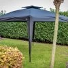 Grillfürst Pop-Up Pavillon / Grillpavillon / Gartenpavillon / Grillzelt 3x3m V3 - Mit Rauchabzug