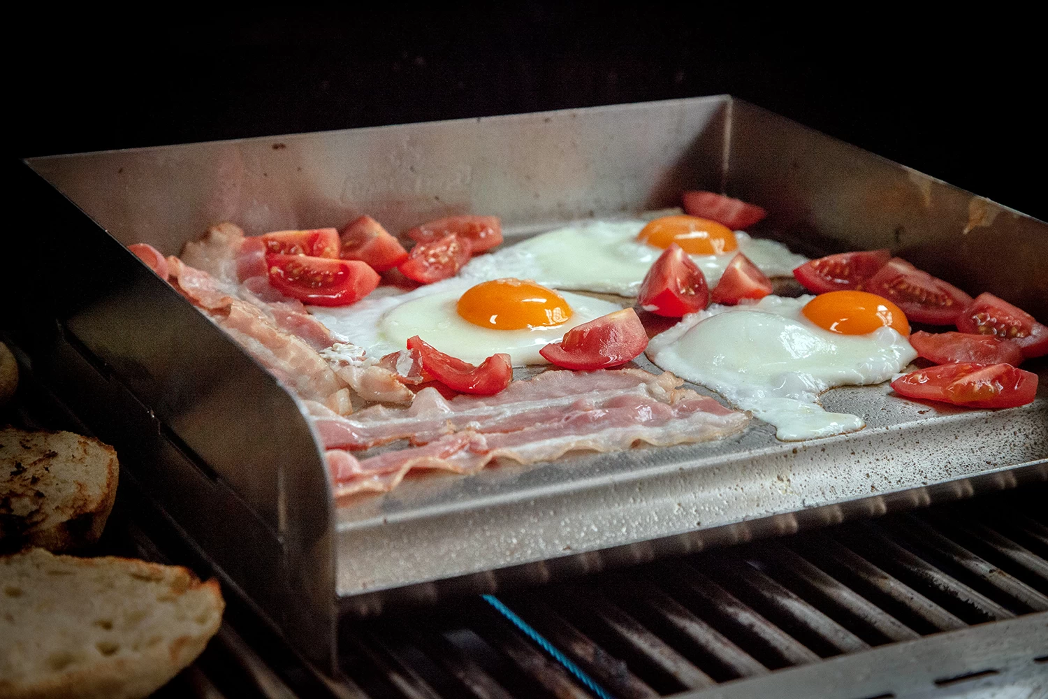 Grillfürst Edelstahl Plancha / Grillplatte / Teppanyaki Pfanne - 32 X 28 Cm 3 Grillfürst Edelstahl Plancha / Grillplatte / Teppanyaki Pfanne - 32 X 28 Cm – Bild 3