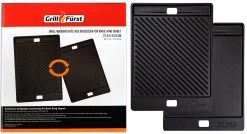 Grillfürst Grillplatte Gusseisen Für Signet / 38,1 X 33 Cm