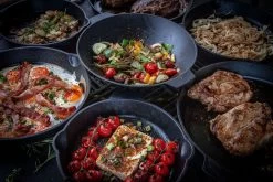 Grillfürst Gusseisen Wok Mit 2 Griffen Ø 30 Cm -Geschäft Für Grillzubehör Grillfuerst Gusseise Pfannen