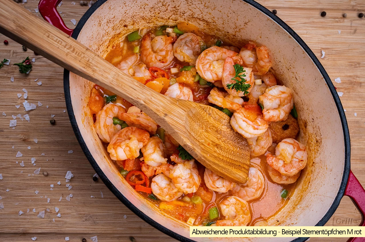 Grillfürst Dutch Oven Sternentöpfchen / Gusseisen Bräter - Emailliert - M - Lila 6 Grillfürst Dutch Oven Sternentöpfchen / Gusseisen Bräter - Emailliert - M - Lila – Bild 6