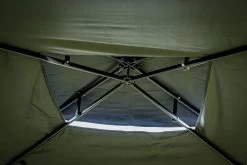 Grillfürst Pop-Up Pavillon / Grillpavillon / Gartenpavillon / Grillzelt 3x3m V3 - Mit Rauchabzug -Geschäft Für Grillzubehör Grillfuerst Pavillon Rauchabzug 16 001