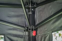 Grillfürst Pop-Up Pavillon / Grillpavillon / Gartenpavillon / Grillzelt 3x3m V3 - Mit Rauchabzug -Geschäft Für Grillzubehör Grillfuerst Pavillon Stangen