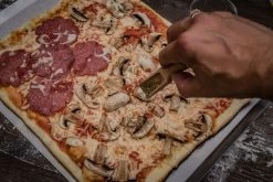 Grillfürst Pizzablech Edelstahl, Eckig, 40 Cm X 30 Cm 10 Grillfürst Pizzablech Edelstahl, Eckig, 40 Cm X 30 Cm -Geschäft Für Grillzubehör Grillfuerst Pizza Blech eckig 1