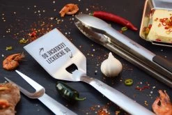 Grillfürst Premium Grillbesteck Set Mit Grillzange, -Wender Und -Gabel - 1. FC Köln Edition -Geschäft Für Grillzubehör Grillfuerst Premium Grillwender FC Koeln