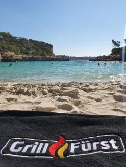 Grillfürst Premium Saunatuch / Handtuch / Badetuch / Strandtuch, 100% Baumwolle, 80 X 170 Cm -Geschäft Für Grillzubehör Grillfuerst Saunatuch Handtuch Badetuch 1