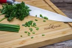 Grillfürst Schneidebrett Set, 2 Kleine Schneidebretter 39 X 26cm, 1 Großes Schneidebrett 50 X 30cm -Geschäft Für Grillzubehör Grillfuerst Schneidebrett klein Lauch