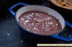 Grillfürst Dutch Oven Sternentöpfchen / Gusseisen Bräter - Emailliert - S - Lila -Geschäft Für Grillzubehör Grillfuerst Sternentoepfchen S Beispiel Dessert 1