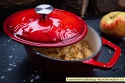 Grillfürst Dutch Oven Sternentöpfchen / Gusseisen Bräter - Emailliert - S - Lila -Geschäft Für Grillzubehör Grillfuerst Sternentoepfchen S Gusseisen emailliert Beispiel 2