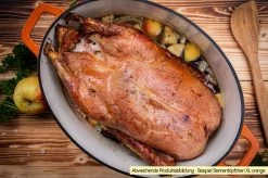 Grillfürst Dutch Oven Sternentöpfchen / Gusseisen Bräter - Emailliert - XL - Lila -Geschäft Für Grillzubehör Grillfuerst Sternentoepfchen XL Gaensebraeter Beispiel