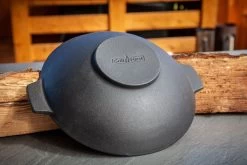 Grillfürst Gusseisen Wok Mit 2 Griffen Ø 30 Cm -Geschäft Für Grillzubehör Grillfuerst Wok Rueckseite 3 2