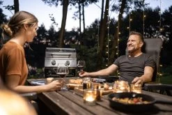 Grillfürst G201E 2-Brenner Gasgrill Portabel V2 - Campinggrill / Balkongrill 50mbar - Inkl. Untergestell -Geschäft Für Grillzubehör Grillfuerst portabler Gasgrill Camping 1