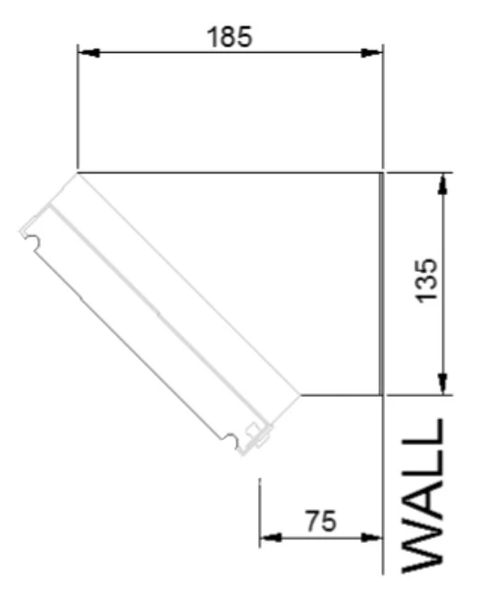 Heatstrip Gewinkelte Haltebügel (2 Stück) 1 Heatstrip Gewinkelte Haltebügel (2 Stück)