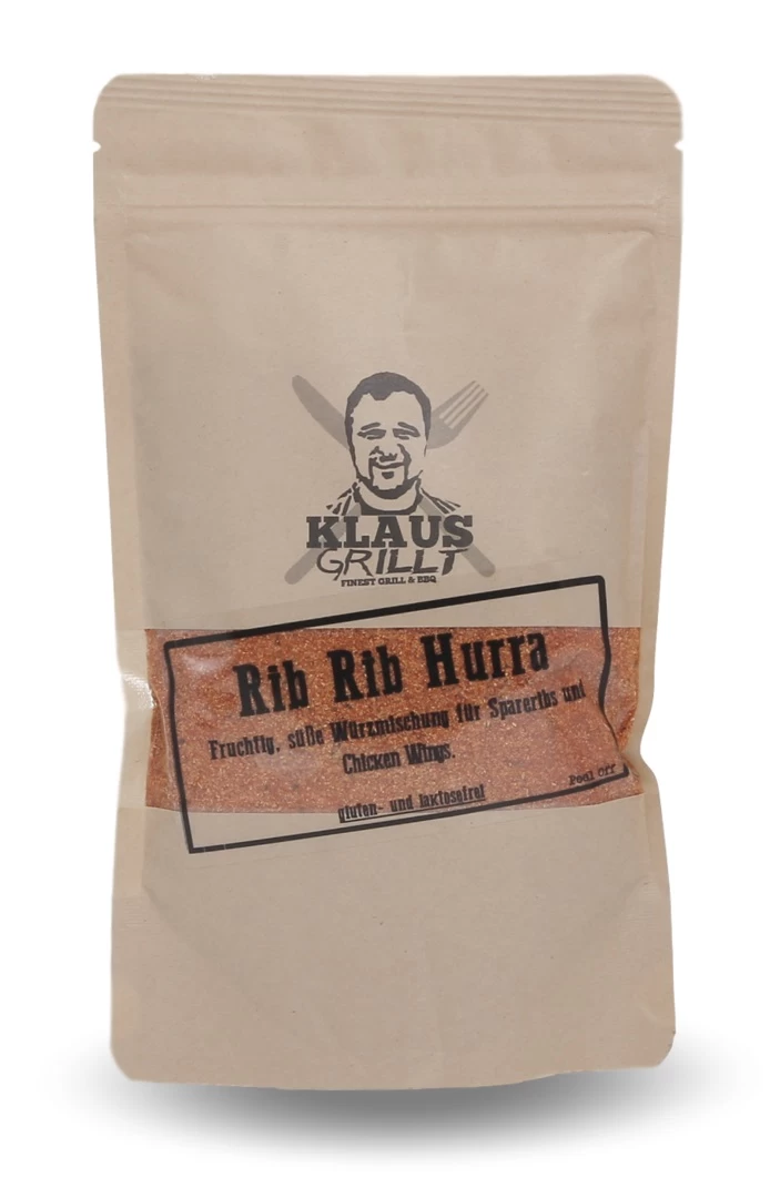 Rib Rib Hurra Rub 750 G Beutel By Klaus Grillt 1 Rib Rib Hurra Rub 750 G Beutel By Klaus Grillt