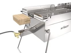 Knister Edelstahl-Gasgrill - Ausziehbarer Kompaktgrill 13 Knister Edelstahl-Gasgrill - Ausziehbarer Kompaktgrill -Geschäft Für Grillzubehör Knister Edelstahl Gasgrill Kompaktgrill Gasanschluss