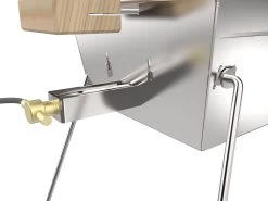 Knister Edelstahl-Gasgrill - Ausziehbarer Kompaktgrill 14 Knister Edelstahl-Gasgrill - Ausziehbarer Kompaktgrill -Geschäft Für Grillzubehör Knister Edelstahl Gasgrill Kompaktgrill Gasanschluss Detail