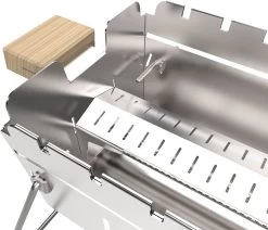 Knister Edelstahl-Gasgrill - Ausziehbarer Kompaktgrill 16 Knister Edelstahl-Gasgrill - Ausziehbarer Kompaktgrill -Geschäft Für Grillzubehör Knister Edelstahl Gasgrill Kompaktgrill Montage Abstrahlblech 8 1630930084