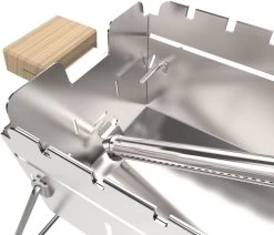 Knister Edelstahl-Gasgrill - Ausziehbarer Kompaktgrill 15 Knister Edelstahl-Gasgrill - Ausziehbarer Kompaktgrill -Geschäft Für Grillzubehör Knister Edelstahl Gasgrill Kompaktgrill Montage Brenner