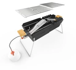 Knister Gasgrill - Ausziehbarer Kompaktgrill -Geschäft Für Grillzubehör Knister Gasgril Aufbau Bauteile