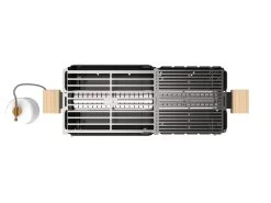 Knister Gasgrill - Ausziehbarer Kompaktgrill -Geschäft Für Grillzubehör Knister Gasgril Grillrost im Grill