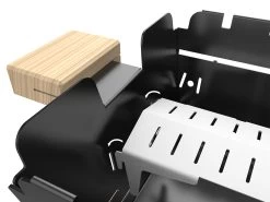 Knister Gasgrill - Ausziehbarer Kompaktgrill -Geschäft Für Grillzubehör Knister Gasgrill Flammenschutz montieren