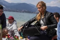 Knister Grill Original - Ausziehbarer Holzkohle Kompaktgrill -Geschäft Für Grillzubehör Knister Grill auseinanderziehen