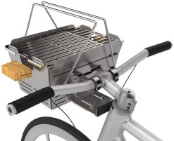 Knister Grill Premium - Ausziehbarer Holzkohle Kompaktgrill -Geschäft Für Grillzubehör Knister Premium Fahrrad