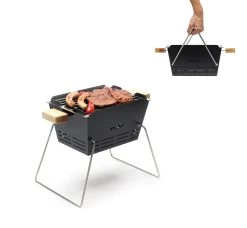 Knister Grill Small - Holzkohle Kompaktgrill 14 Knister Grill Small - Holzkohle Kompaktgrill -Geschäft Für Grillzubehör Knister Small Transport Henkel umklappbar