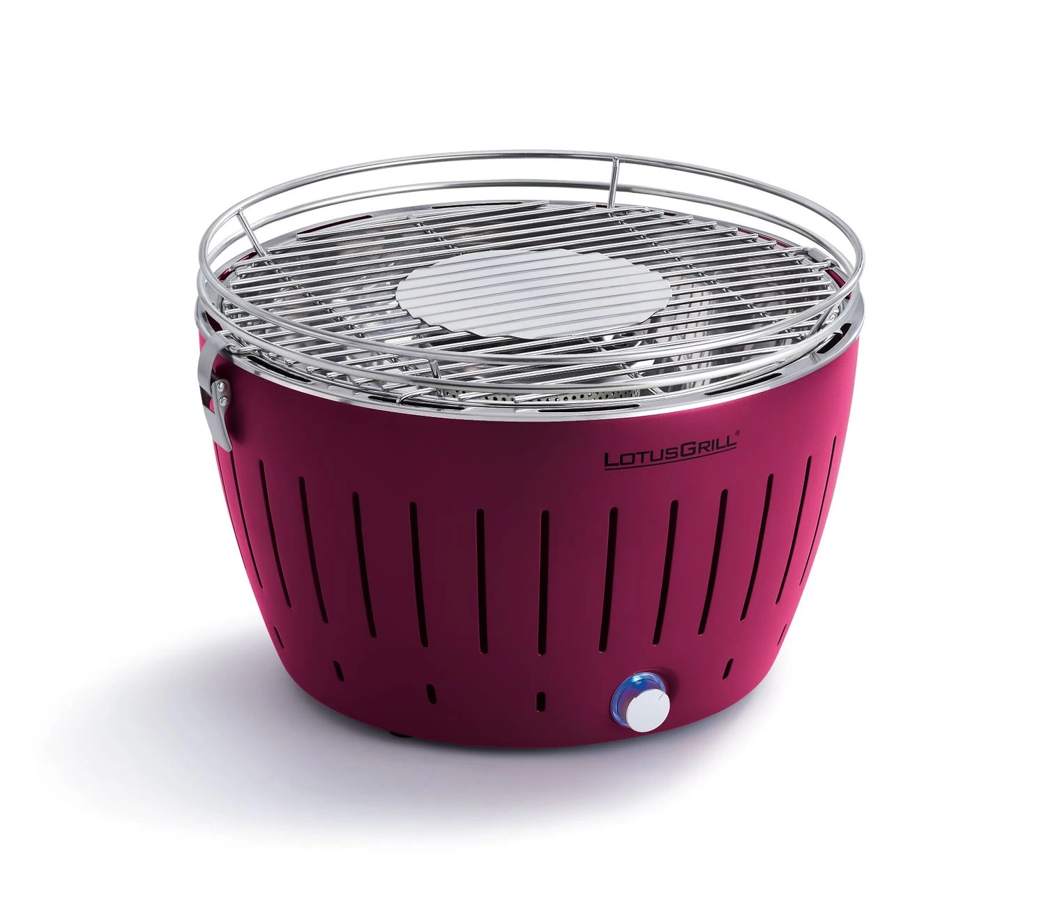 LotusGrill Classic - Holzkohle Tischgrill - Pflaumenlila Inkl. Tasche 1 LotusGrill Classic - Holzkohle Tischgrill - Pflaumenlila Inkl. Tasche