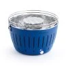 LotusGrill Classic - Holzkohle Tischgrill - Tiefblau Inkl. Tasche