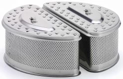 LotusGrill Ersatz Kohlebehälter 2 Stk. Für LotusGrill XXL