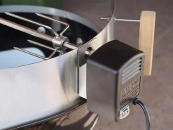 Moesta Rotisserie Set Mit 230 V Motor - Für 67cm PizzaRing -Geschäft Für Grillzubehör Moesta BBQ Rotisserie Set Netzkabel