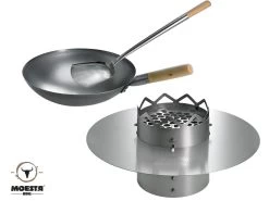 Moesta WOK'N BBQ Komplettpaket - Für Kugelgrill (50cm)