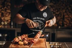 Moesta Grillspieß Für Churrasco-Set / Tournado / Asado-Aufsatz / B 10 Mm - Länge 85 Cm