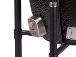 Monolith Grill LeCHEF BBQ GURU - PRO-Serie 2.0 Schwarz - MIT Gestell Und Seitentischen - Inkl. DynaQ Controller Set -Geschäft Für Grillzubehör Monolith BBQ Guru Version