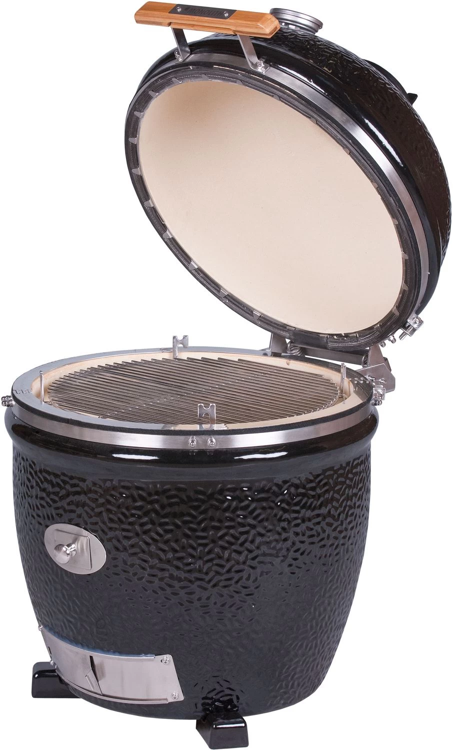 Monolith Grill CLASSIC BBQ GURU - PRO-Serie 2.0 Schwarz - OHNE Gestell Und Seitentische - Inkl. DigiQ Controller Set 3 Monolith Grill CLASSIC BBQ GURU - PRO-Serie 2.0 Schwarz - OHNE Gestell Und Seitentische - Inkl. DigiQ Controller Set – Bild 3