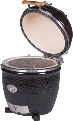 Monolith Grill CLASSIC BBQ GURU - PRO-Serie 2.0 Schwarz - OHNE Gestell Und Seitentische