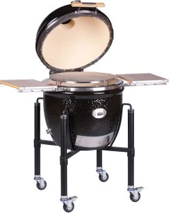 Monolith Grill LeCHEF PRO-Serie 2.0 Schwarz - MIT Gestell Und Seitentischen 9 Monolith Grill LeCHEF PRO-Serie 2.0 Schwarz - MIT Gestell Und Seitentischen -Geschäft Für Grillzubehör Monolith Keramik Grill Le Chef PRO Serie 2 0 121030 black 4