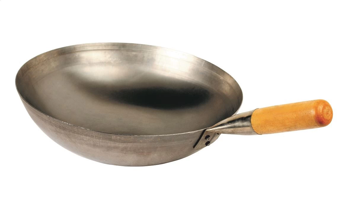 Monolith Wok Weisstahl Mit Rundem Boden Ø 35 Cm 1 Monolith Wok Weisstahl Mit Rundem Boden Ø 35 Cm