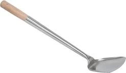 Monolith Wok Set / Weisstahl Mit Rundem Boden Ø 35 Cm Inkl. Zubehör -Geschäft Für Grillzubehör Monolith Wok Wendekelle