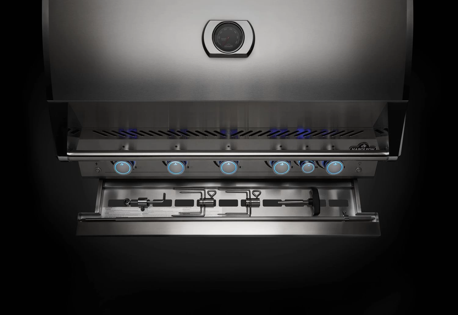 Napoleon 700-Series 38" BIG38 Edelstahl Einbaugrill Inkl. Drehspieß - Modell 2023 10 Napoleon 700-Series 38" BIG38 Edelstahl Einbaugrill Inkl. Drehspieß - Modell 2023 – Bild 10