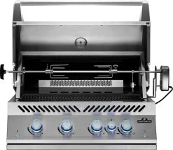 Napoleon 700-Series 32" BIG32 Edelstahl Einbaugrill Inkl. Drehspieß - Modell 2023 21 Napoleon 700-Series 32" BIG32 Edelstahl Einbaugrill Inkl. Drehspieß - Modell 2023 -Geschäft Für Grillzubehör Napoleon Einbaugrill BIG32 Rotisserie Motor Drehspiess